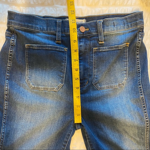 MADEWELL 10" High-Rise Skinny Jeans Sailor Edition - Picture 7 of 10
